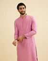 Dusty Pink Elegance Kurta Pajama